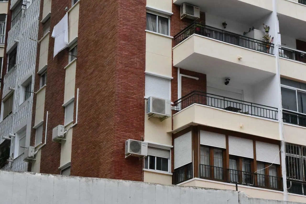 Galvez Flat, At Principal Railway Station In Malaga Apartment